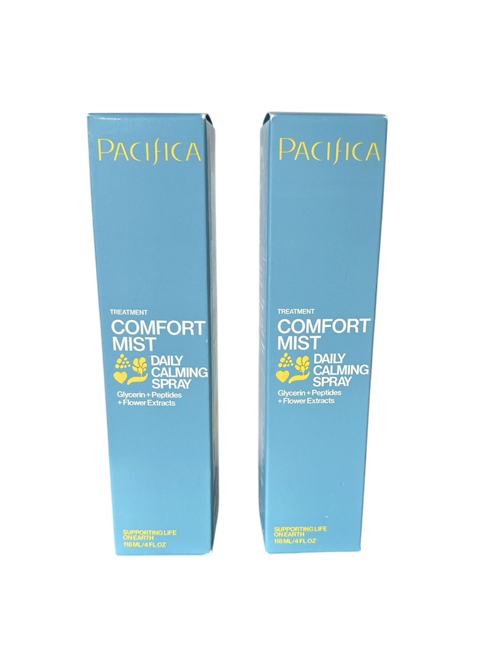 Pacifica Comfort Mist Daily Calming Spray For Dry Sensitive Skin 4floz Full Size